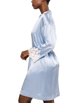 Mulberry Silk Lace Robe