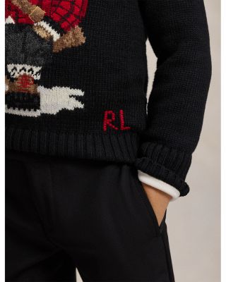 Boys' Polo Bear Sweater - Little Kid