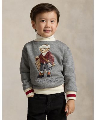 Boys' Polo Bear Fleece Sweatshirt - Big Kid