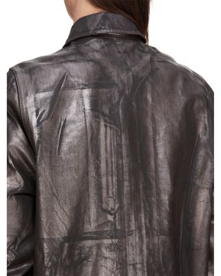 Concealed Zip Front Jacket