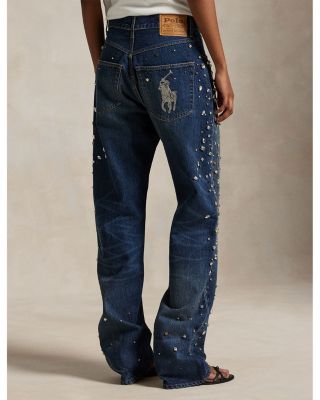 High Rise Relaxed Straight Jean