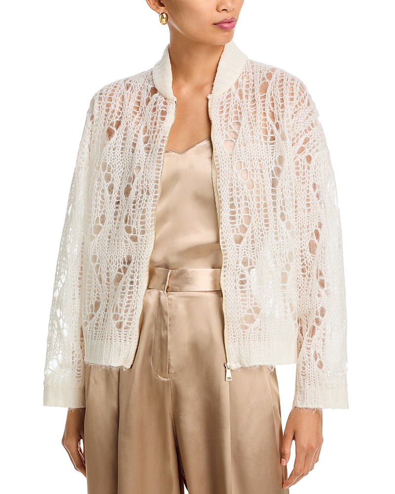 Fabiana Filippi Bomber Cardigan Sweater