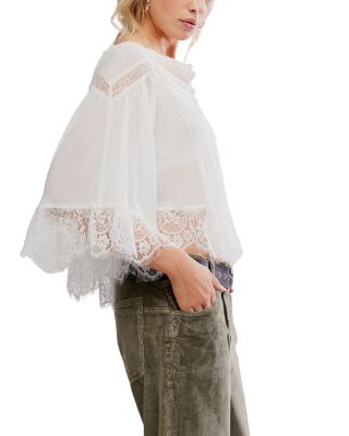 Bali Midnight Rain Lace Top