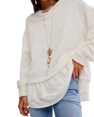 Maddie Layered Hem Sweater