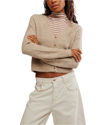 School Girl Cropped Cardigan