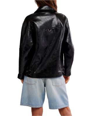 Sloane Faux Leather Jacket