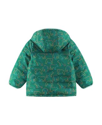 Boys' Bear Print Reversible Puffer Jacket - Little Kid, Big Kid