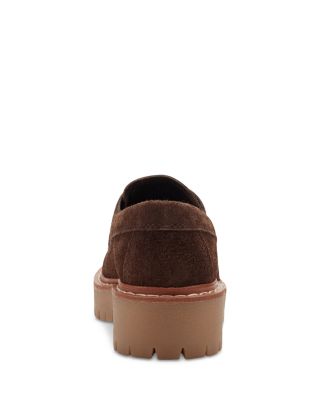 Women&#39;s Nerida Suede Lug Sole Casual Loafers