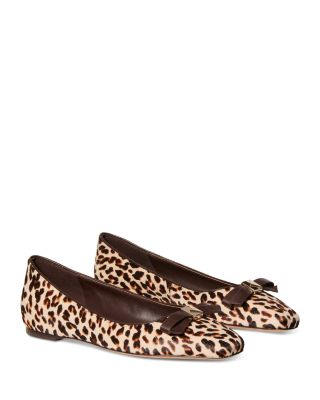 Women's Deco Bow Ballet Flats