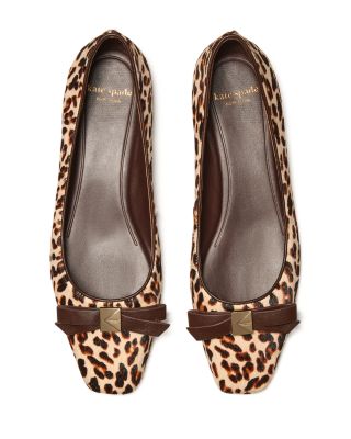 Women's Deco Bow Ballet Flats