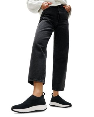 Women's F-Mode Flow Quilted-Knit Slip-On Sneakers