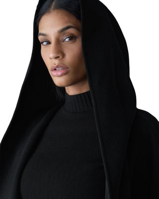 Paya Wool Wrap Coat with Sash Belt