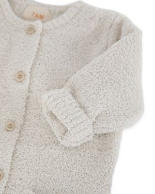 Unisex Fuzzy Long Sleeve Jumpsuit - Baby