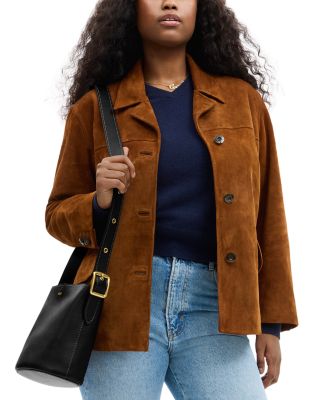 Bleecker Leather Bucket Bag 21