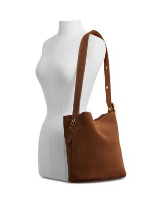 Bleecker Suede Bucket Bag