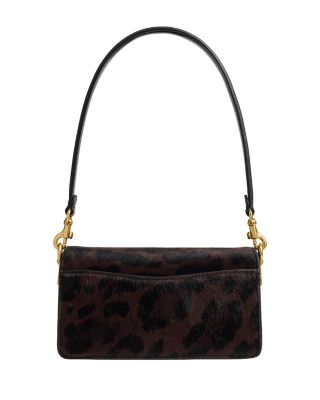 Tabby Shoulder Bag 20 in Leopard Print Calf Hair