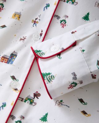 Holiday Town Twill Pajama Set 