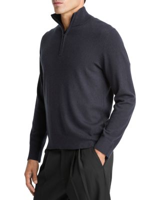 Quarter Zip Cashmere Sweater