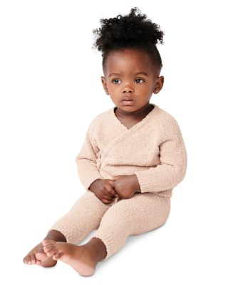 Girls' Fuzzy Wrap Top - Baby
