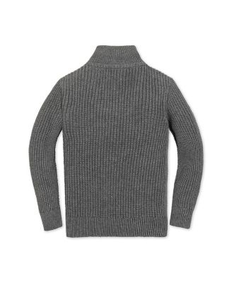 Boys' Organic Rib Knit Half Zip Pullover Sweater - Little Kid, Big Kid