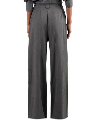 Poppie Wide Leg Flannel Pants