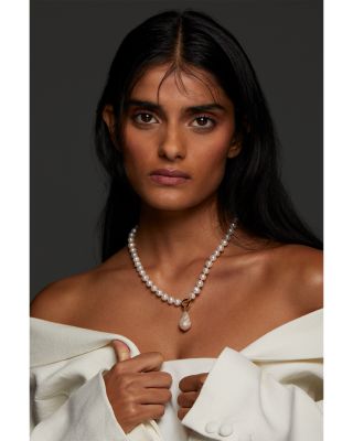 Poppy Cultured Freshwater Pearl Pendant Necklace, 18"