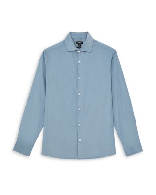 Fine Corduroy Button Front Shirt
