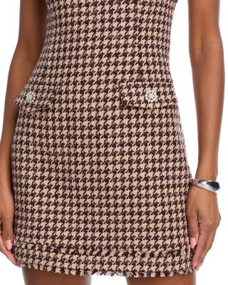 Azalea Tweed Mini Dress