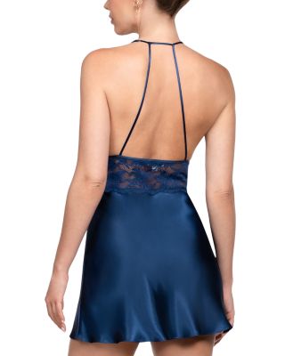 Love Story Luxe Satin Halter Chemise