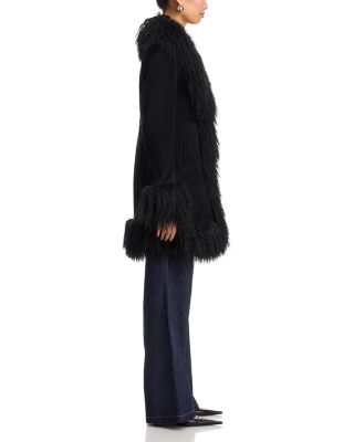 Dorothy Shearling Midi Coat
