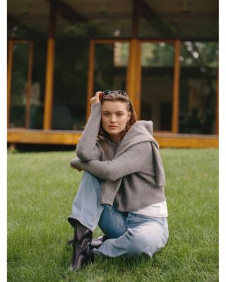 Ellie Collared Knit Cardigan 