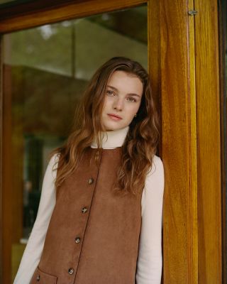 Laney Faux Suede Mini Dress