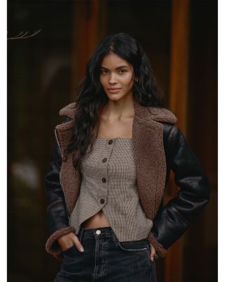 Faux Shearling Jacket