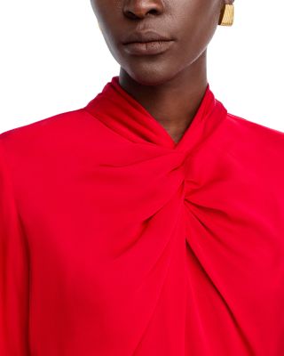 The Lola Silk Stretch Top  