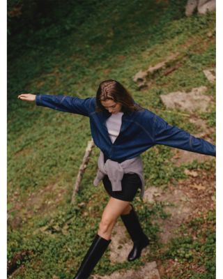  Azra Twill Mini Skirt 