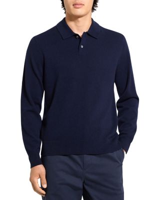 Goris Cashmere Long Sleeve Polo Sweater