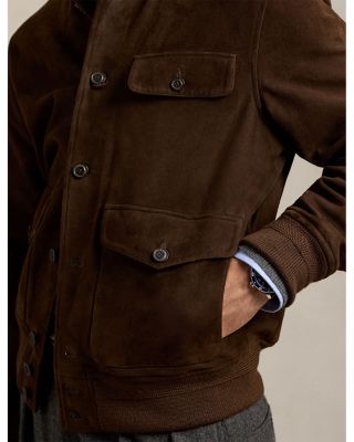 Suede Utility Jacket