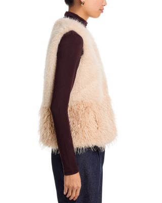 Edma Faux Fur Vest