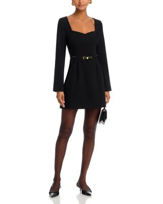 Whisper Sweetheart Neck Mini Dress