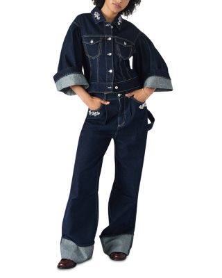 Dorothy Wide Sleeve Denim Jacket