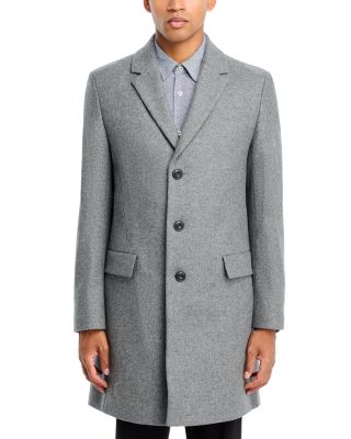 Migor Wool &amp; Cashmere Extra Slim Fit Topcoat. 