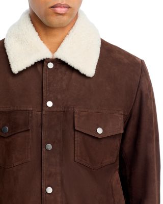 x Beckham Mordy Leather Jacket