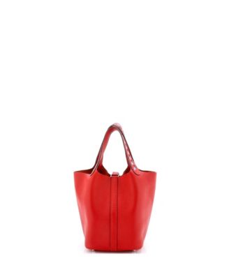 PM Picotin Lock Bag Tressage Epsom