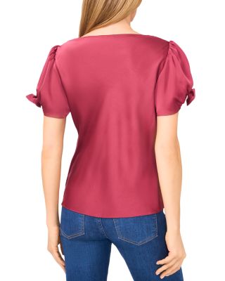 Bow Sleeve Top