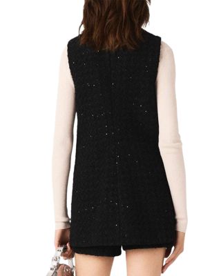 Sequin Tweed Playsuit