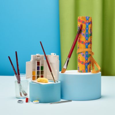  4-Piece Professional Watercolor Brush Set