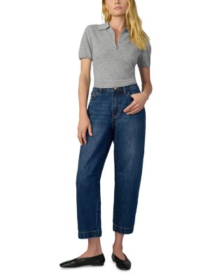 The Cashmere Short Sleeve Polo Sweater