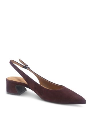 Women's Georgia Suede Slingback Pumps