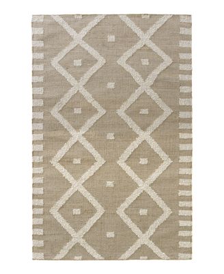 LR Home Geoblend GEOBL-82522 Area Rug, 5' x 7'9"