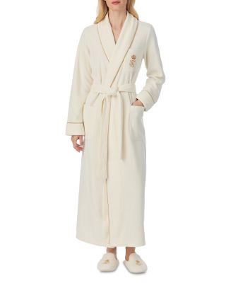 Long Shawl Collar Long Robe